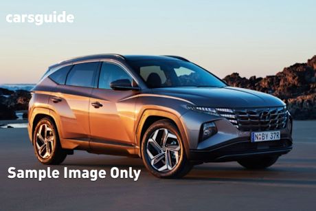 Blue 2021 Hyundai Tucson Wagon Highlander (Awd)