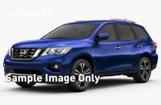 Blue 2017 Nissan Pathfinder Wagon St-L Hybrid (4X4)