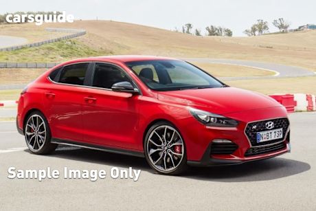 Red 2019 Hyundai I30 Fastback Fastback N Performance