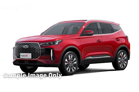 Red 2025 Chery Tiggo 4 Wagon Ultimate