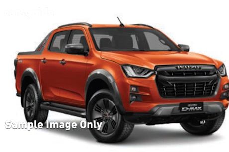 White 2021 Isuzu D-MAX Crew Cab Utility X-Terrain (4X4)