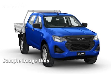 White 2025 Isuzu D-MAX Crew Cab Chassis Sx (4X4)