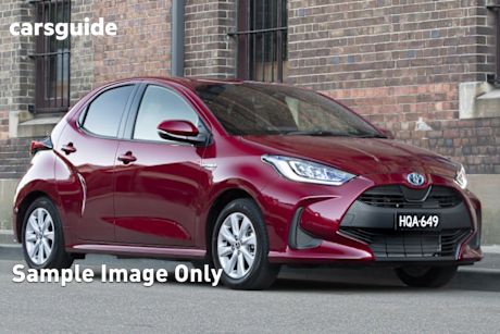 Blue 2021 Toyota Yaris Hatchback Sx Hybrid