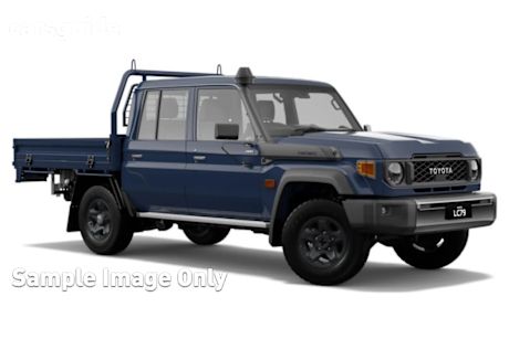 White 2025 Toyota Landcruiser Double Cab Chassis Lc79 Gxl + Diff Locks