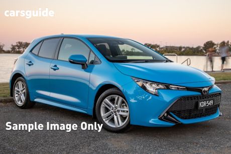 White 2021 Toyota Corolla Hatchback Sx Hybrid
