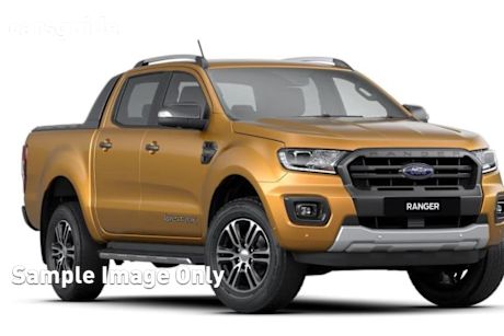 Grey 2020 Ford Ranger Double Cab Pick Up Wildtrak 2.0 (4X4)