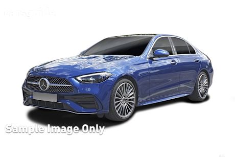 Silver 2024 Mercedes-Benz C200 Sedan Night Edition