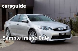 Grey 2013 Toyota Camry Sedan Hybrid Hl