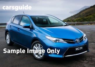 Blue 2013 Toyota Corolla Hatchback Ascent Sport