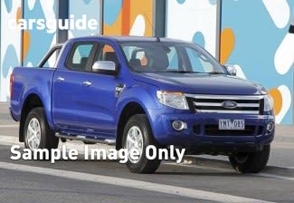 Blue 2015 Ford Ranger Dual Cab Utility Xlt 3.2 (4X4)