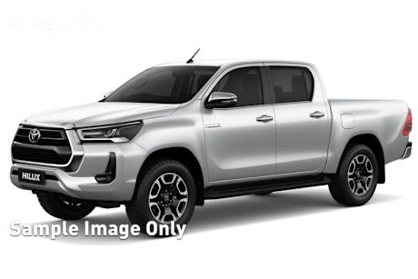 White 2021 Toyota Hilux Double Cab Pick Up Sr5 (4X4)