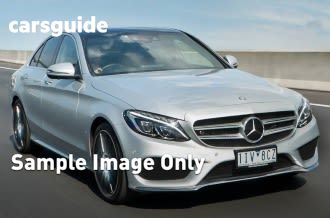 Blue 2018 Mercedes-Benz C200 Sedan Edition C