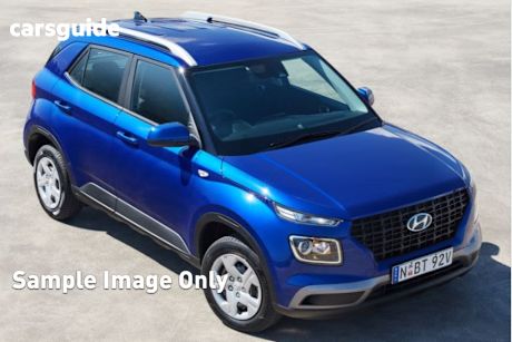 White 2020 Hyundai Venue Wagon Active