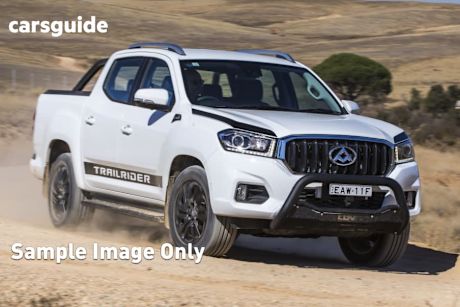 White 2020 LDV T60 Double Cab Utility Trailrider (4X4)