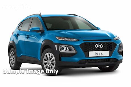 Blue 2019 Hyundai Kona Wagon Elite (Awd)