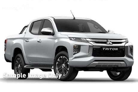 White 2020 Mitsubishi Triton Double Cab Pick Up Gls (4X4)