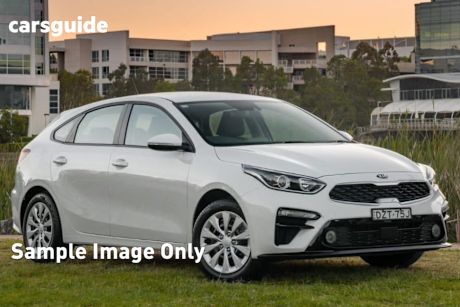 Blue 2020 Kia Cerato Hatchback S