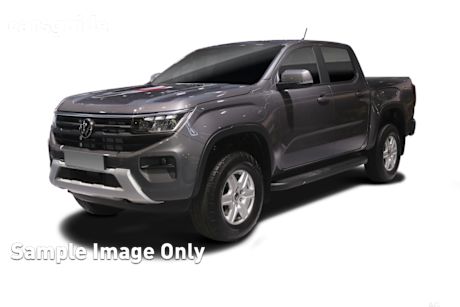 Blue 2025 Volkswagen Amarok Dual Cab Utility Style Tdi600 4Motion Tray