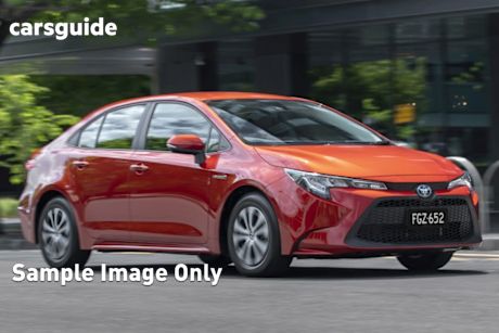 White 2024 Toyota Corolla Sedan Ascent Sport