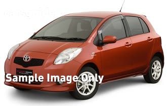 Red 2007 Toyota Yaris Hatchback Yrx