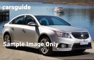 White 2014 Holden Cruze Sedan Equipe