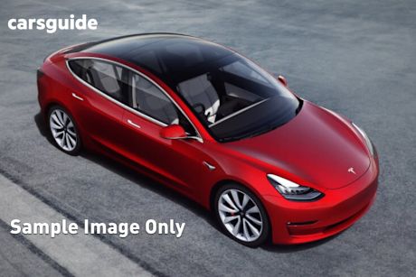 Red 2019 Tesla Model 3 Sedan Standard Range Plus