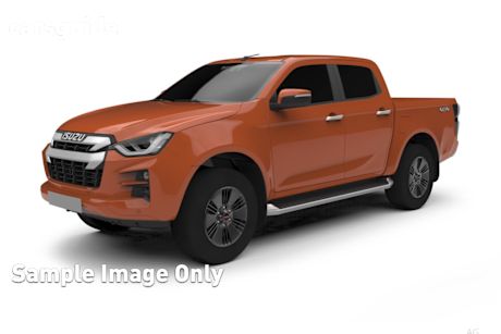 Blue 2025 Isuzu D-MAX Crew Cab Utility X-Terrain (4X4)