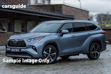 Blue 2022 Toyota Kluger Wagon Gx Hybrid Awd