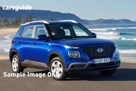 Blue 2022 Hyundai Venue Wagon