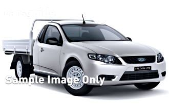 White 2010 Ford Falcon Cab Chassis (Lpg)