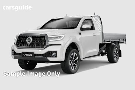 White 2025 GWM Cannon Cab Chassis Premium (4X2)