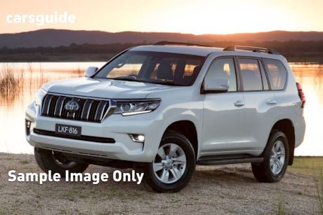 Silver 2018 Toyota Landcruiser Prado Wagon Gxl (4X4)