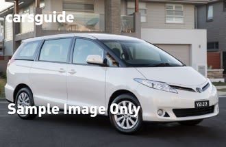 White 2017 Toyota Tarago Wagon Gli