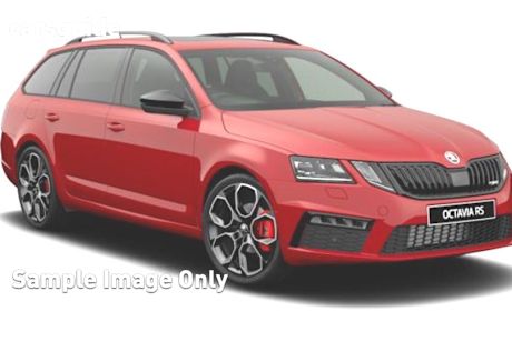 White 2019 Skoda Octavia Wagon Rs 245