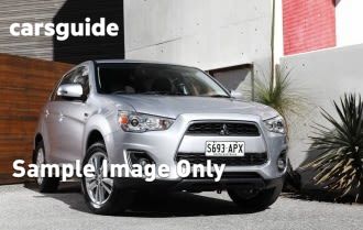 White 2012 Mitsubishi ASX Wagon Aspire (2Wd)