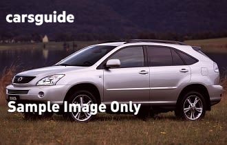 Blue 2008 Lexus RX400H Wagon Hybrid