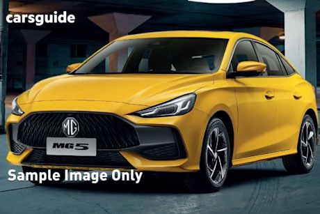 White 2023 MG MG5 Sedan Vibe