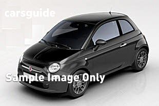 Yellow 2015 Fiat 500 Hatchback S