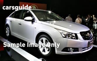 Blue 2010 Holden Cruze Sedan Cd