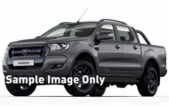 Silver 2017 Ford Ranger Dual Cab Utility Fx4 Special Edition