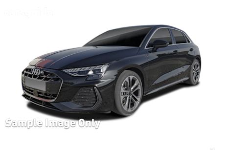 Black 2024 Audi A3 Sportback 35 Tfsi S Line (Mhev)