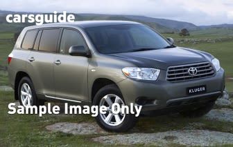 Silver 2010 Toyota Kluger Wagon Kx-R (Fwd) 5 Seat