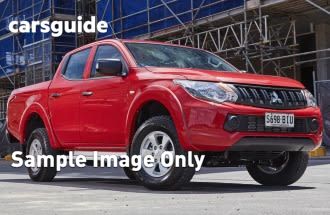 White 2016 Mitsubishi Triton Dual Cab Utility Glx Plus (4X4)