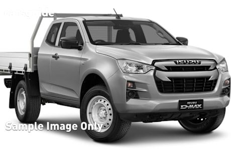 White 2022 Isuzu D-MAX Space Cab Chassis Sx (4X4)