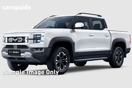 Black 2025 BYD Shark 6 Dual Cab Utility Dual Motor Premium