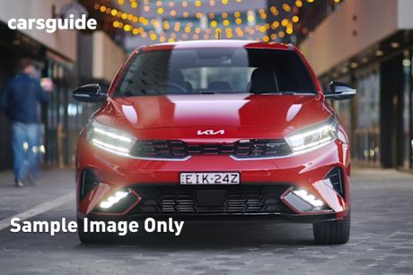 Blue 2021 Kia Cerato Sedan Gt