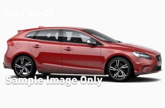 Blue 2017 Volvo V40 Hatchback T5 R-Design