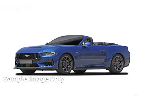 Blue 2025 Ford Mustang Convertible Gt 5.0 V8