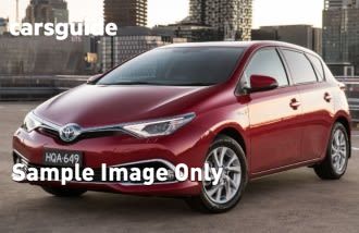 Silver 2017 Toyota Corolla Hatchback Hybrid