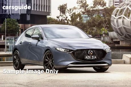 Black 2021 Mazda 3 Hatchback G25 Astina
